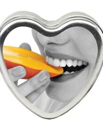 CANDLE 3-IN-1 HEART EDIBLE MANGO MARGARITA 4.7 OZ