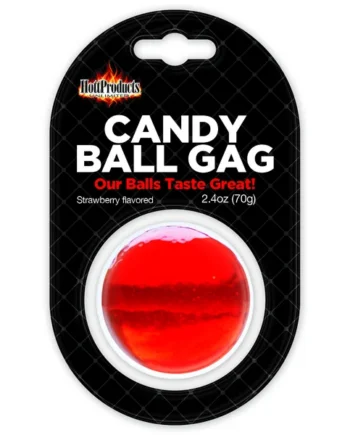 CANDY BALL GAG STRAWBERRY