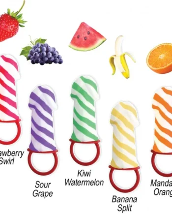 CANDY STRIPERS PECKER CANDY RING POP ASST. 36PC DISPLAY