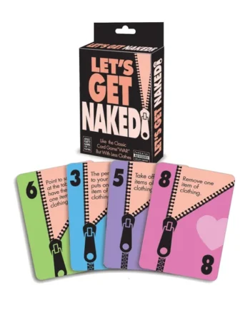 Candyprints Let's Get Naked Party Card Game