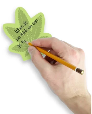 CANNABIS STICKY NOTES
