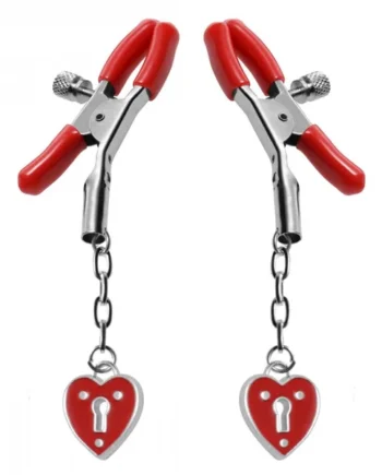 Captive Heart Nipple Clamps