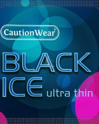 Caution Wear Black Ice Condoms
