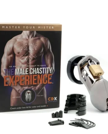 CB-6000 Chastity Cock Cage Kit – Chrome-(6000chrm)