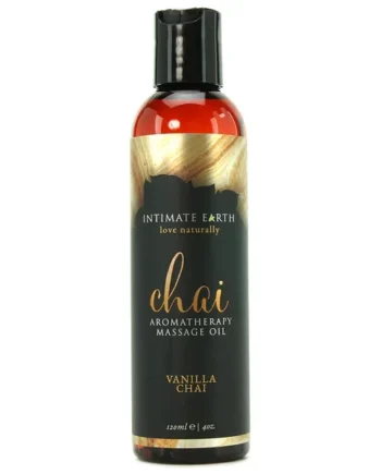 Chai Vegan Massage Oil in 4oz/120ml in Vanilla Chai