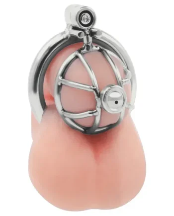 Chastity cage - Lockmaster Micro-straw inverted urethral | Control & Total Domination
