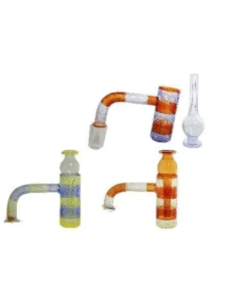 Cheech Colored Quartz Banger NailW/ Carb Cap