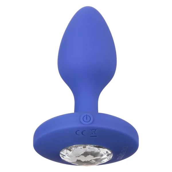 Cheeky Gems - Medium Rechargeable Vibrating Probe - Blue