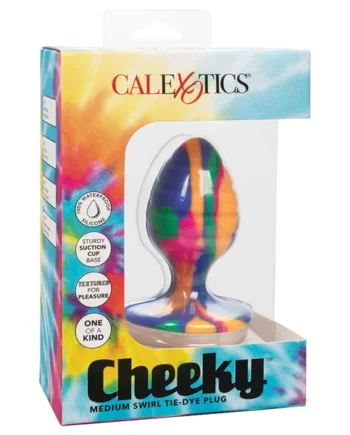 Cheeky Medium Swirl Tie-Dye Plug