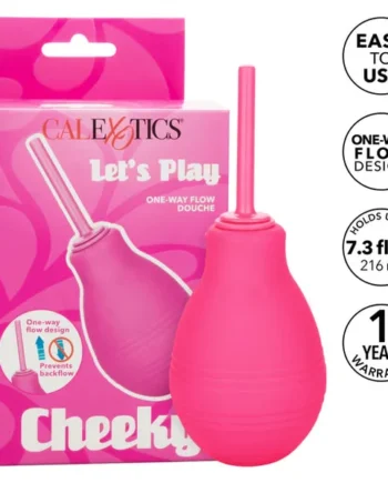 Cheeky One Way Flow Anal Douche by Cal Exotics