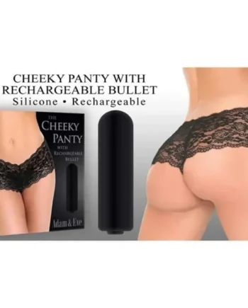 CHEEKY PANTY WITH RECHARGEABLE BULLET