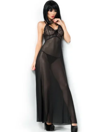 CHILIROSE - CR 3883 BABYDOLL LONG RED S/M