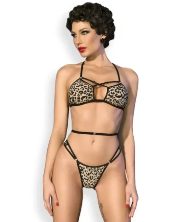 CHILIROSE - CR 4497 BIKINI LEOPARD S/M