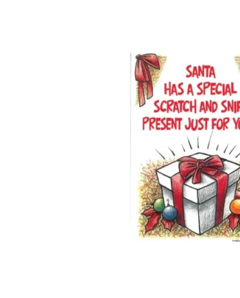 Christmas Card "Scratch And Sniff"