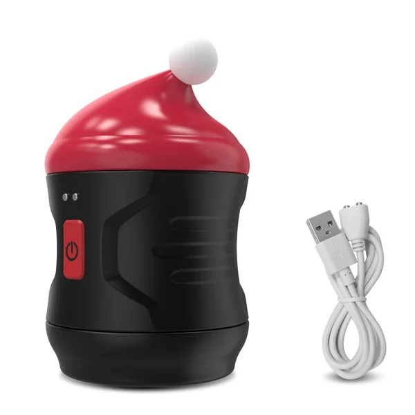 Christmas Gift Automatic Male Masturbator Cup Blowjob Vibration