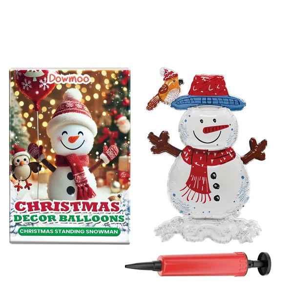 Christmas Snowman Decor Balloons