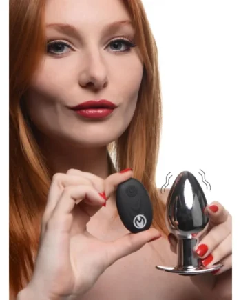 Chrome Blast 7X Rechargeable Butt Plug with Remote Control