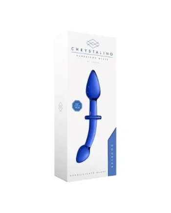 Chrystalino Hand Blown Glass Double Ended Wand