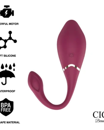 CICI BEAUTY - PREMIUM SILICONE EGG VIBRATOR REMOTE CONTROL