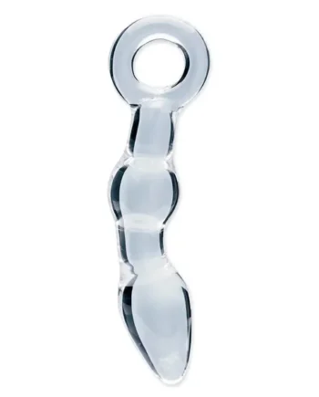 Clarity Utopian Mystique Glass Anal Dildo