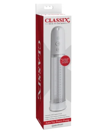 CLASSIX AUTO VAC POWER PUMP WHITE