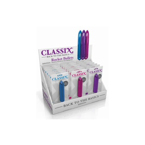 CLASSIX ROCKET BULLET DISPLAY 18PC