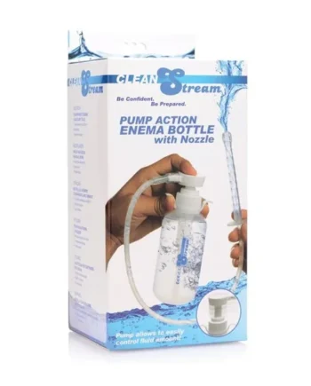 Cleanstream Pump Action Enema Bottle w/Nozzle