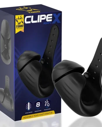 Clipex Adjustable Male Masturbator with Clip System Premium Silicone Magnetic USB