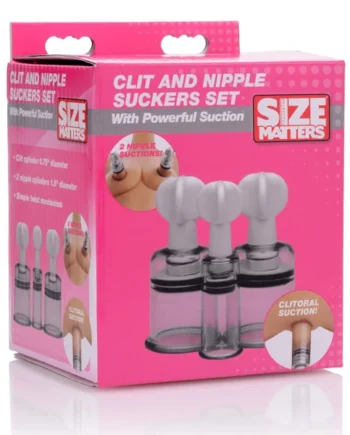 Clit and Nipple Suckers Set