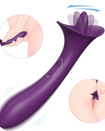 Clit Licking Tongue Vibrator With G Spot Stimulator