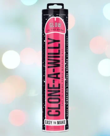 Clone-A-Willy Glow In The Dark Vibe Kit-Pink