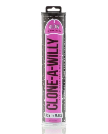 Clone-a-Willy Glow-in-the-Dark Kit - Pink