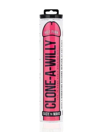 Clone-A-Willy Kit Vibrating – Hot Pink