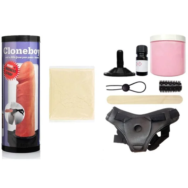 Cloneboy dildo comfortable harness strap on