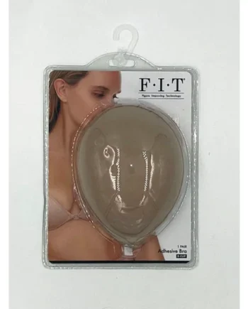 Cloth Adhesive Bra - Cup D - Beige