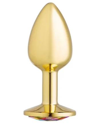 CLOUD 9 GEMS GOLD ANAL PLUG SMALL