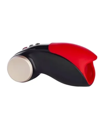 Cobra Libre II Silicone Penis Vibrator – Black/Red