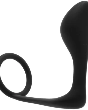 Cock Ring with P-Spot Plug