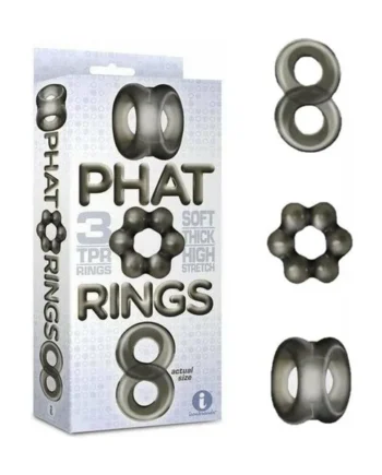 Cock rings - Phat Rings - Smoke 2