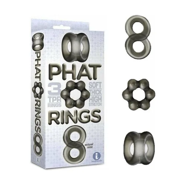 Cock rings - Phat Rings - Smoke 2