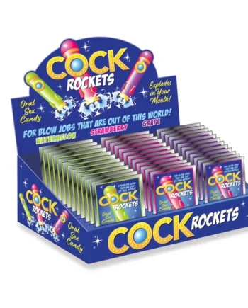 COCK ROCKETS 36PC DISPLAY