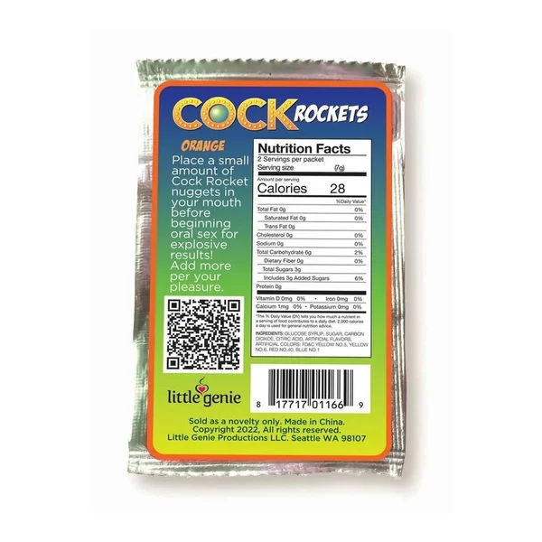 Cock Rockets Oral Sex Candy – Orange