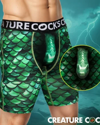 Cockness Monster Lake Creature Boxer Shorts