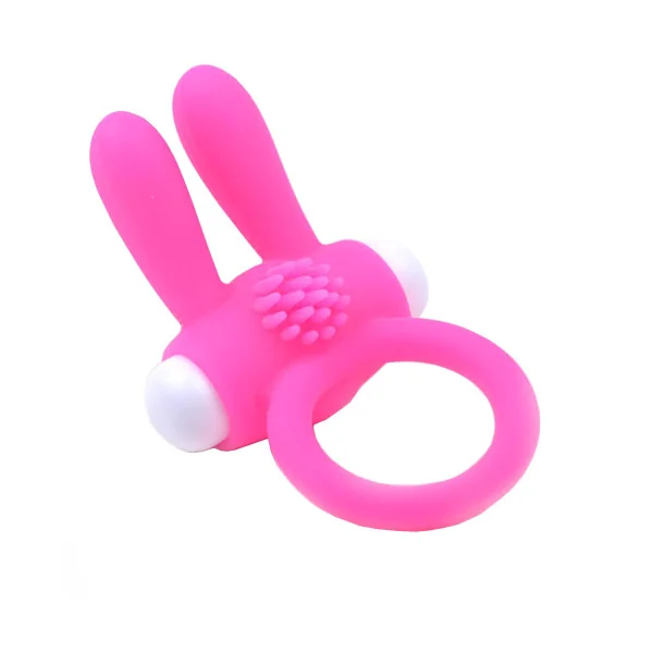 Cockring With Rabbit Ears Pink