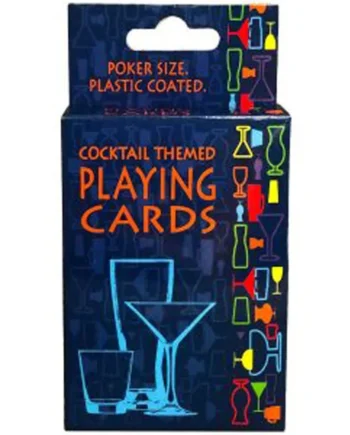 Cocktail Themed Playing Cards