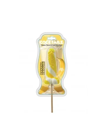 COCKTAILZ LIQUOR FLAVORED PECKER POPS BANANA DAQUIRI