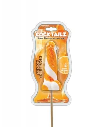 COCKTAILZ LIQUOR FLAVORED PECKER POPS SEX ON THE BEACH