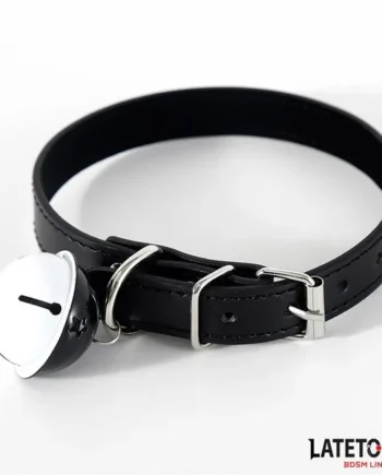 Collar with Bell Black Adjustable