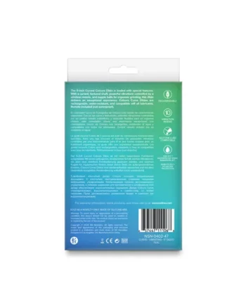 Colours Curve Vibrating 5 Inch Dildo - Teal