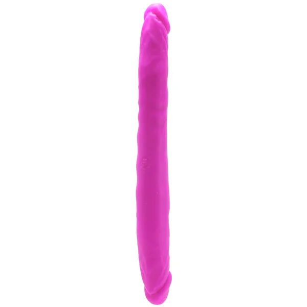 Colours Double Pleasure 12 Inch Dildo in Purple